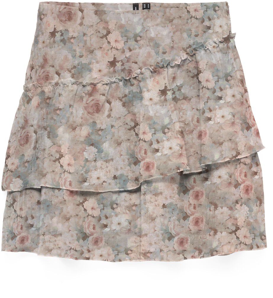 Vmsabrina Hw Short Flounce Skirt Wvn Exp