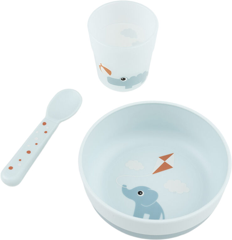 Foodie første spisesæt Playground Blå