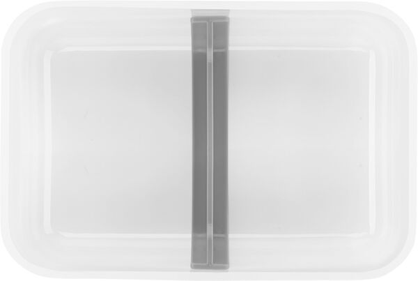 FRESH & SAVE Vakuum madkasse, semitransparent/grå, Str L