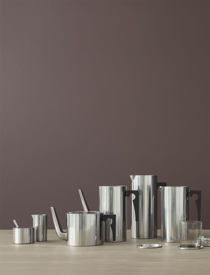 Arne Jacobsen presskanne 1 l. steel