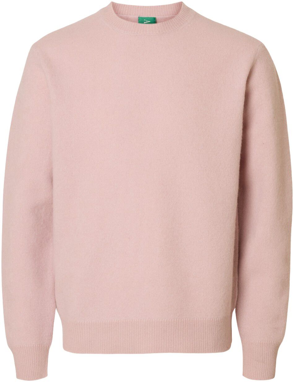 ANRRAGI LS KNIT WOOL CREW NECK