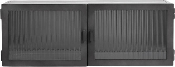 Vægskab Dallas - Sort (LGB)