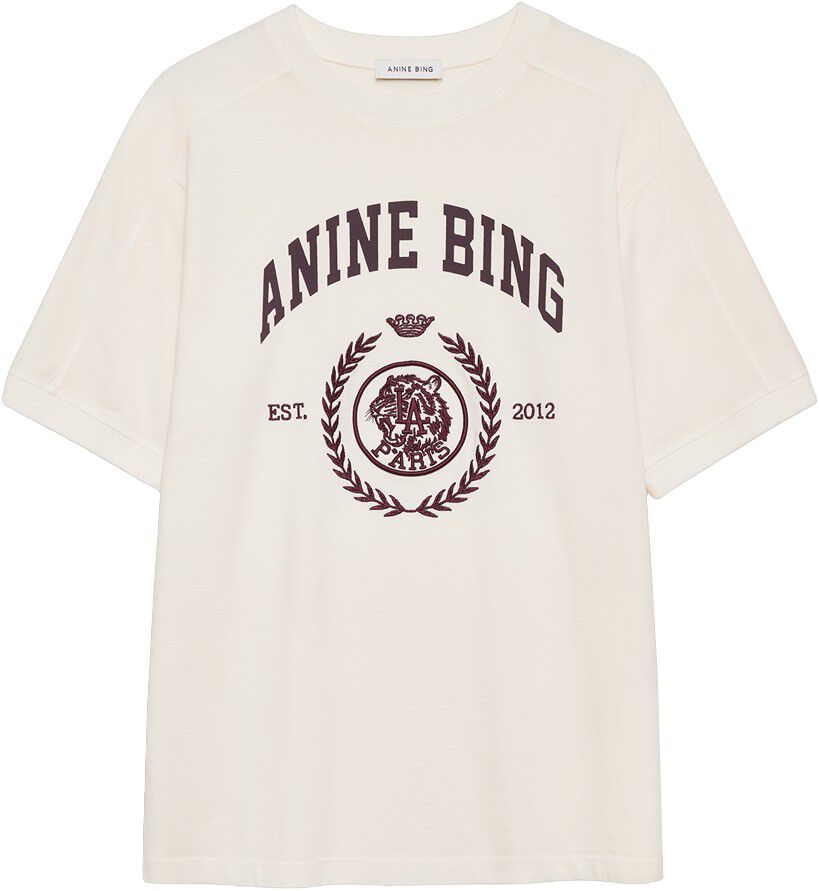 JAYLIN TEE COLLEGIATE - CREAM