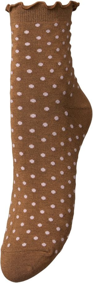 Dotted Frilla Short Sock