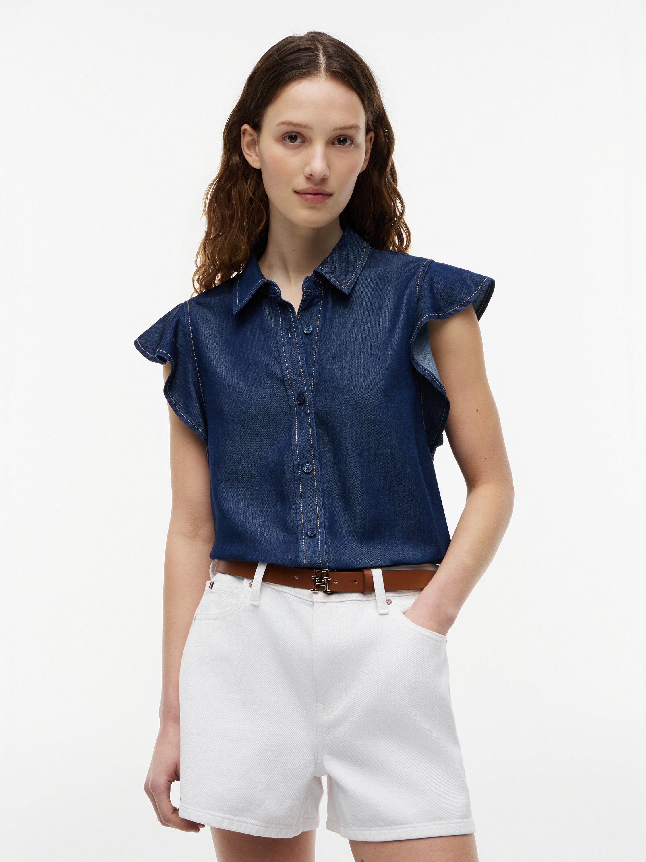 VOLANT SHIRT LENY SS
