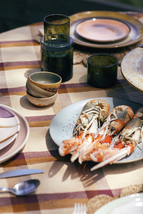 70s ceramics XS bowls marine set of 4