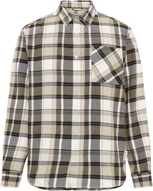 Dune regular checked flannel shirt