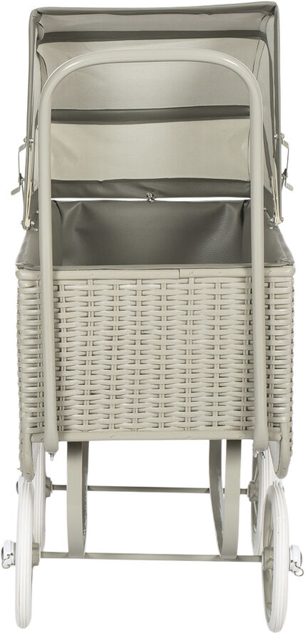 DUKKEVOGN RETRO FLET GRÅ