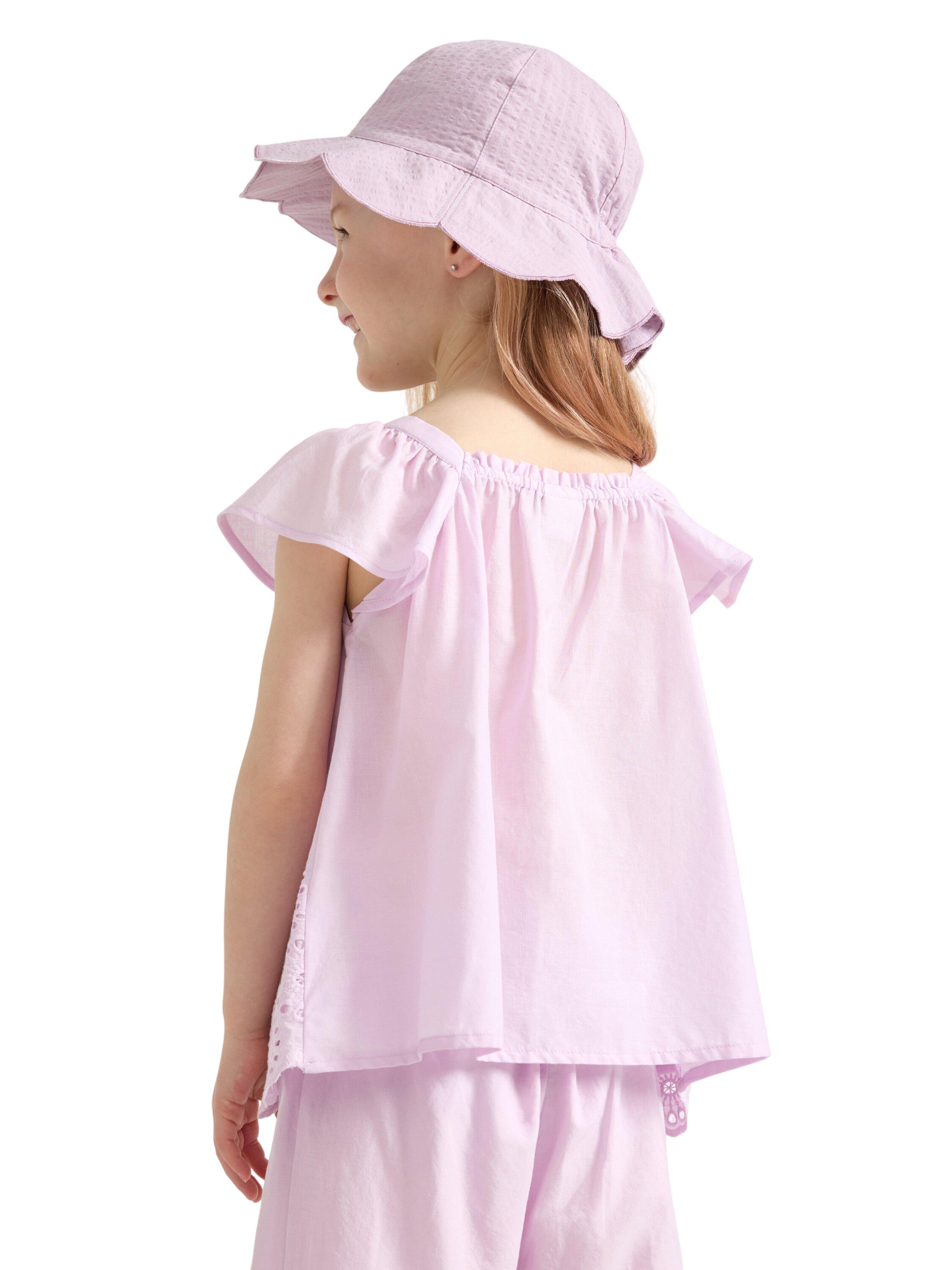 Top with frill shiffly embo