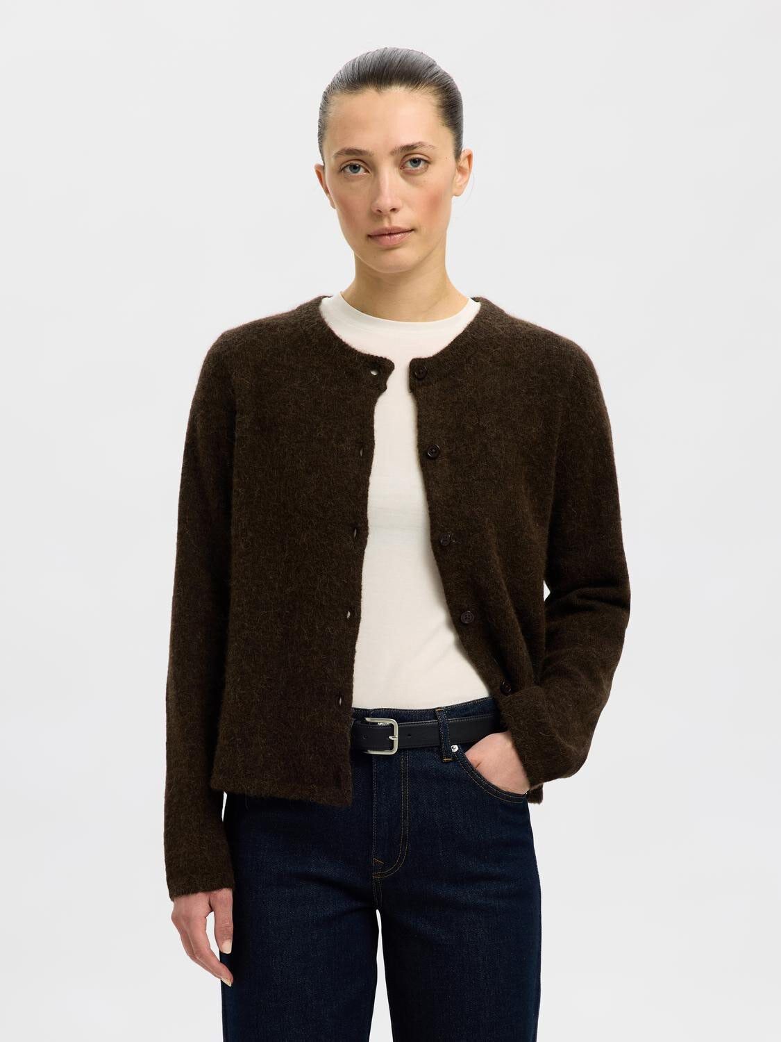 Slflulu New Ls Knit Cardigan Noos