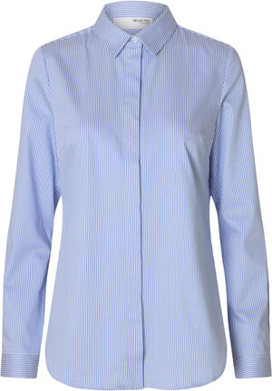 SLFROMIE LS STRIPED FITTED SHIRT NO