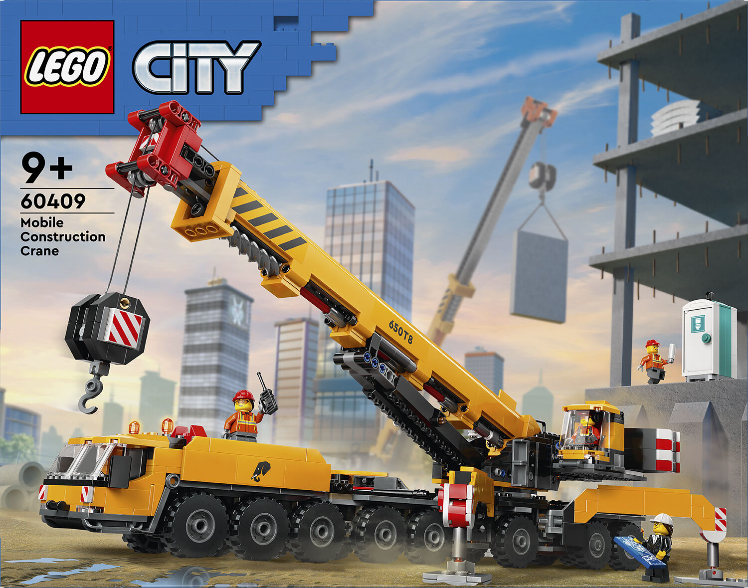 Gul mobil byggekran 60409