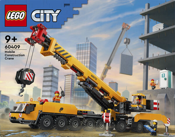 Gul mobil byggekran 60409
