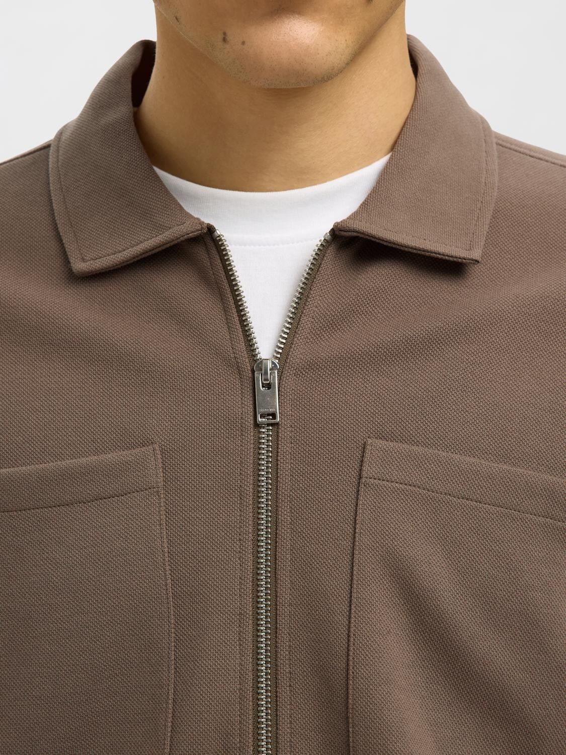 SLHJACKIE SWEAT ZIP JACKET NOOS