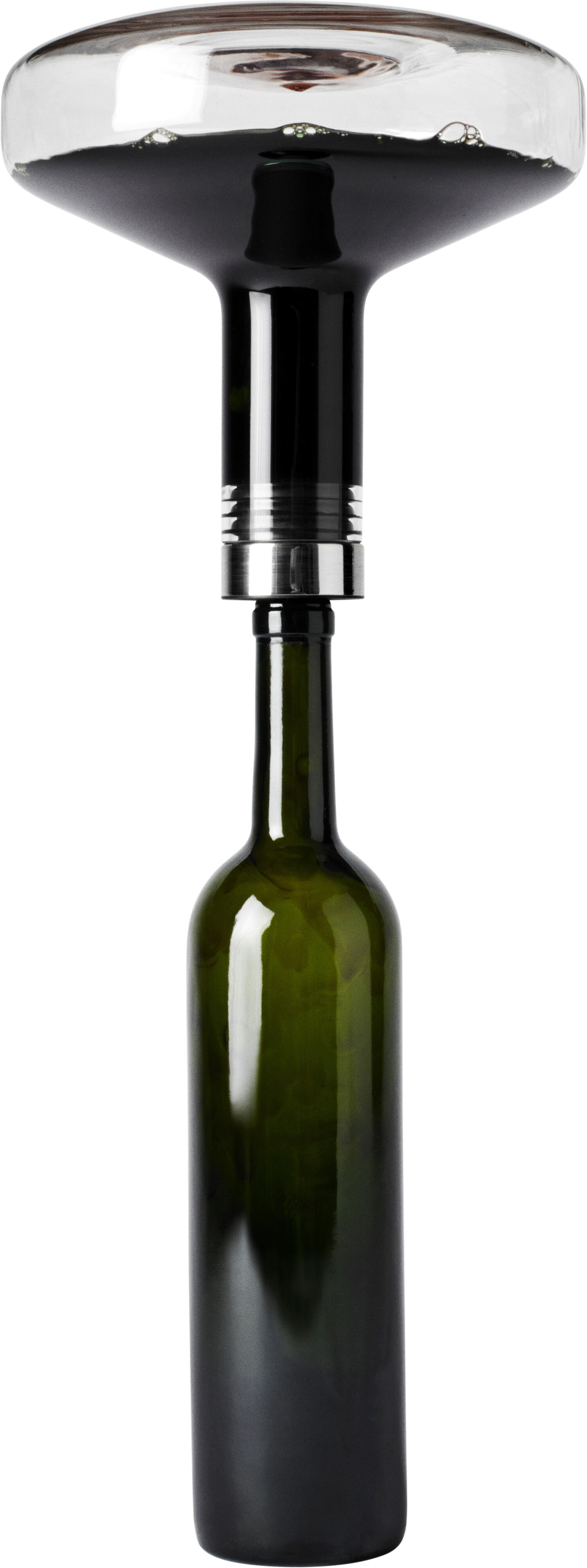 Wine Breather, Deluxe, Steel