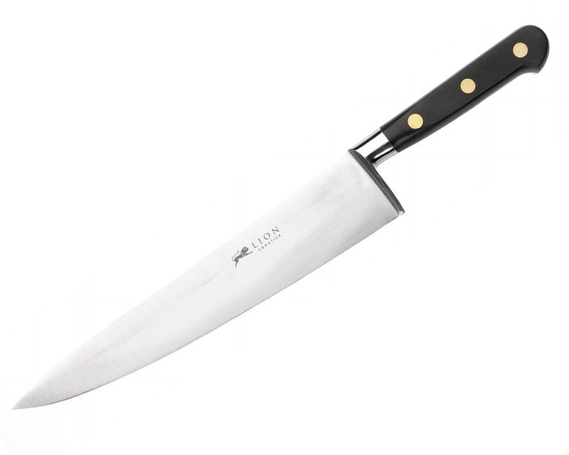 Kokkekniv Ideal 20 cm St&aring;l/Svart