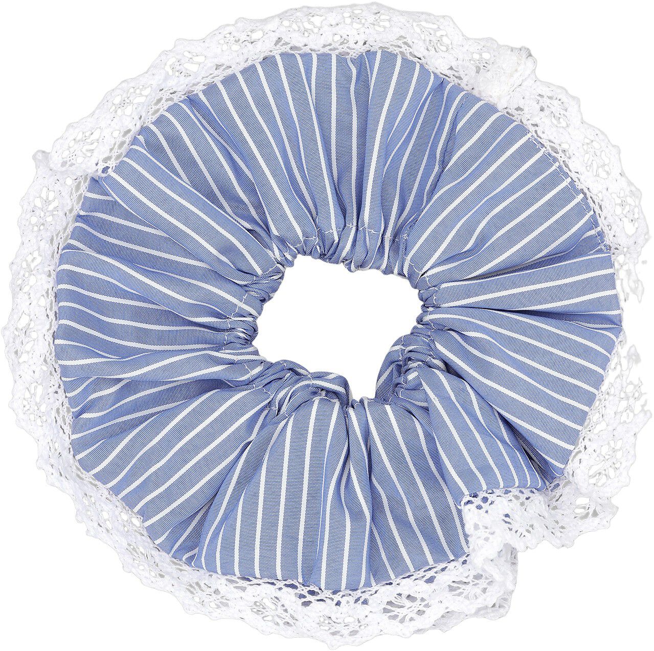 Blueberry Lace Scrunchie