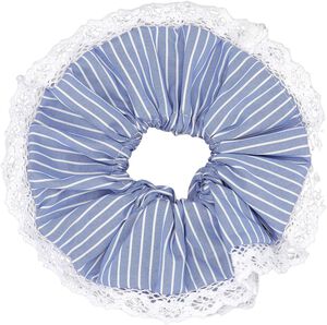 Blueberry Lace Scrunchie