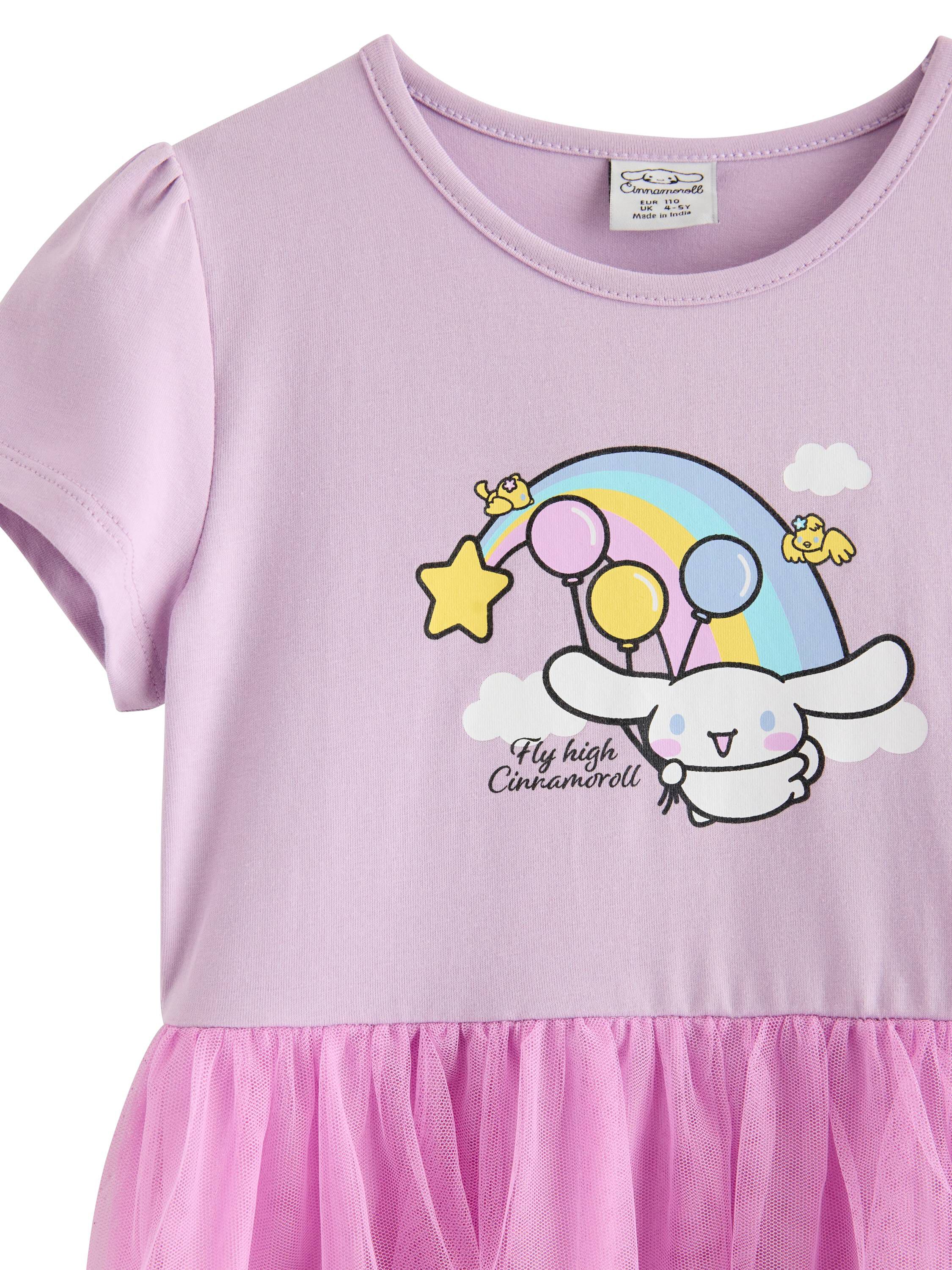 Soft dress in jersey with short sle