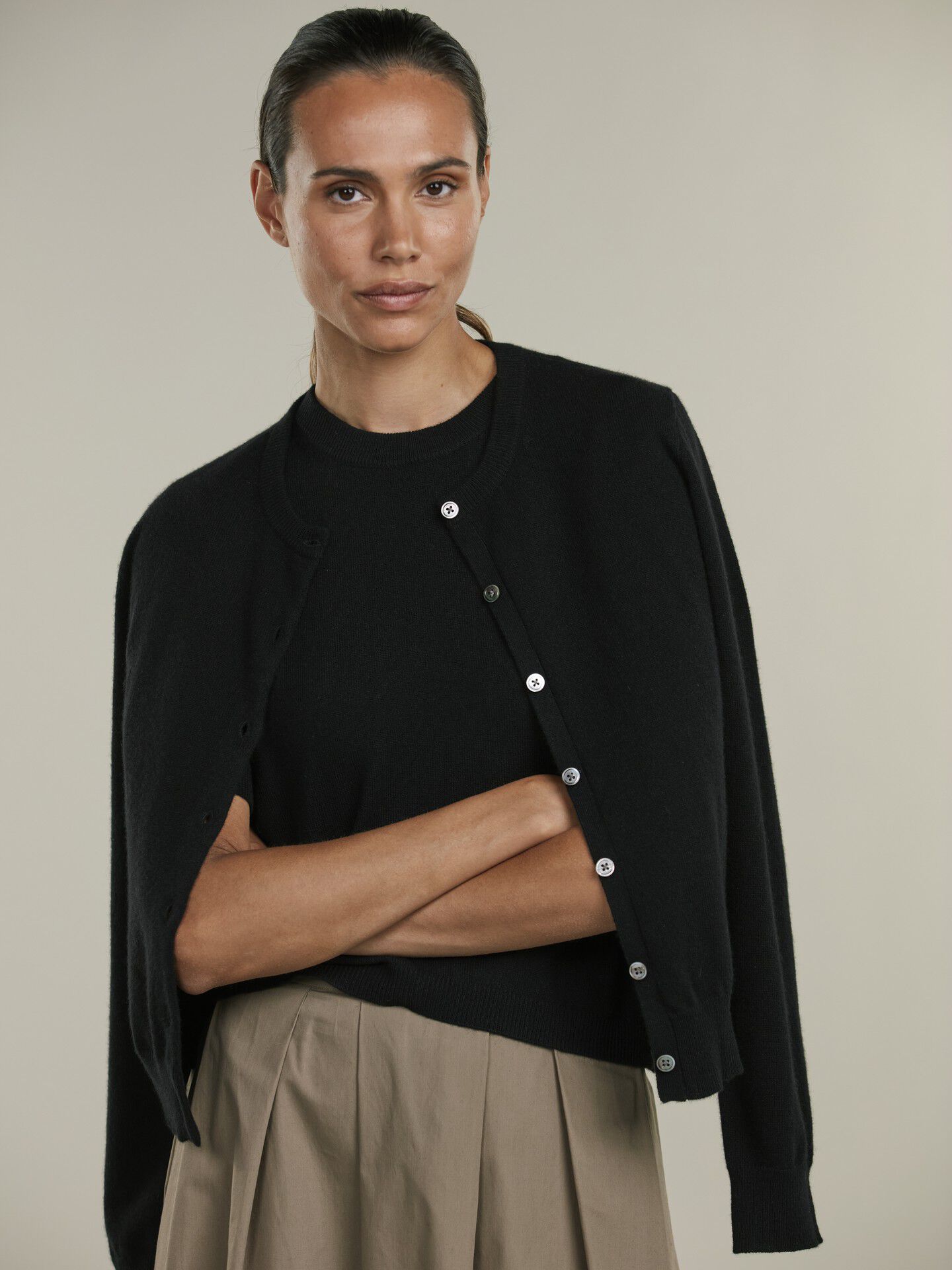 Judith Cardigan, Knit