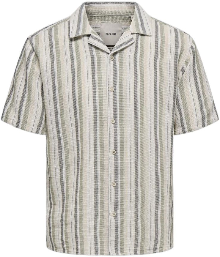 Onstrev Life Reg Stripe Ss Shirt Noos
