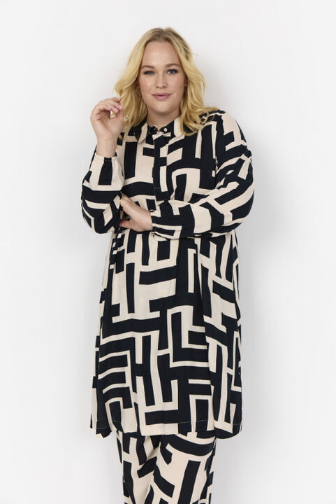 Curvy WA-ALVA 3 Kjole Sort