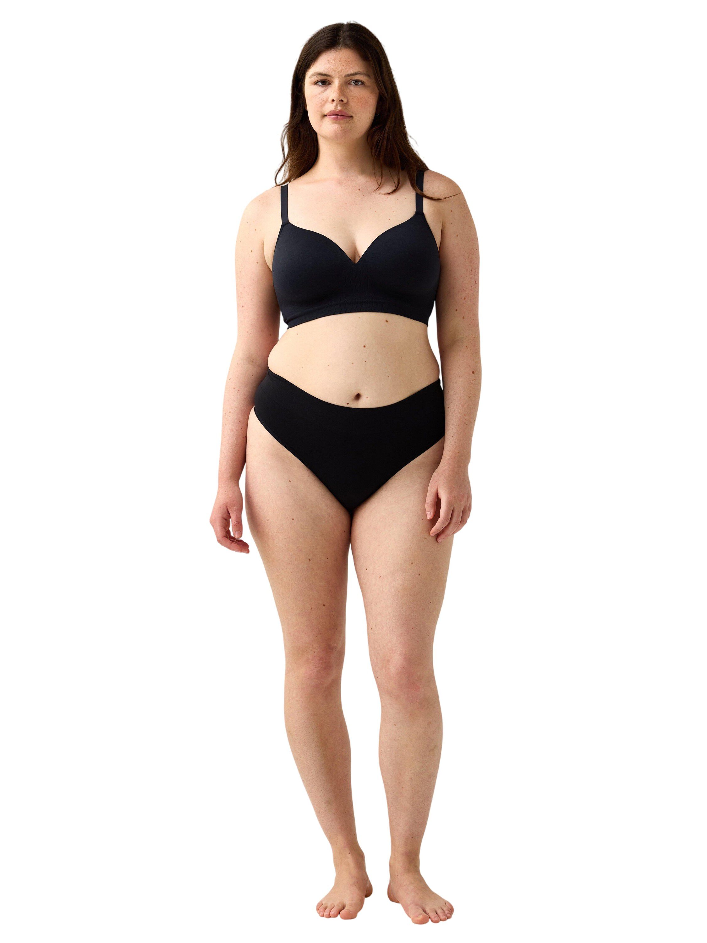 Mjuk seamless stringtrosa med h&ouml;gt