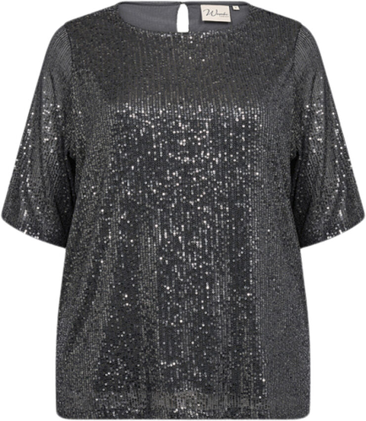 Curvy WA-KATHRINE 1 Bluse Mørk grå