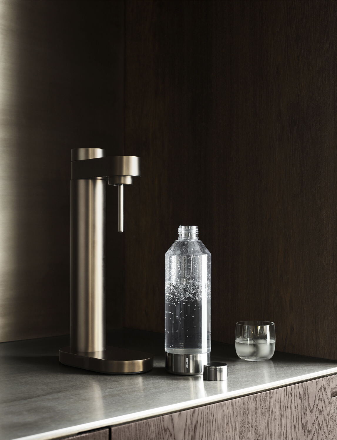 Brus carbonating bottle steel Fits the Brus carbonator