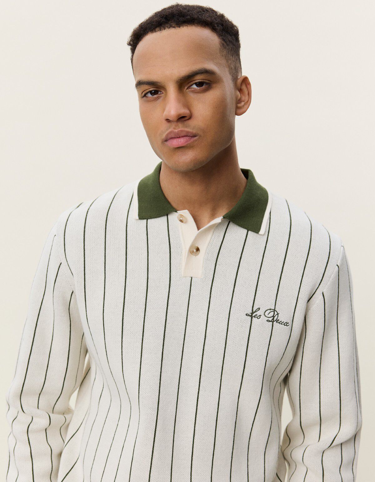 Signature Knitted Ls Polo