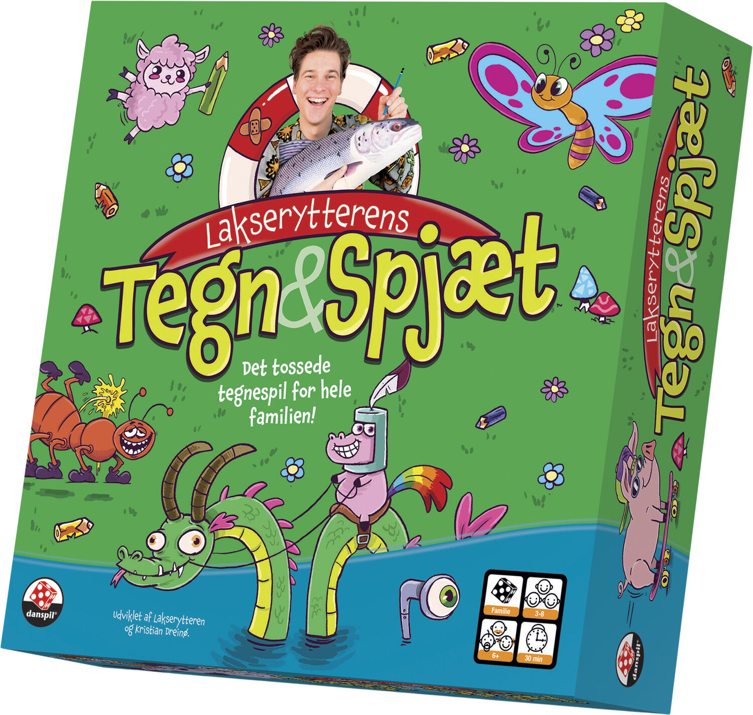 DANSPIL Lakses Tegn & Spj&aelig;t