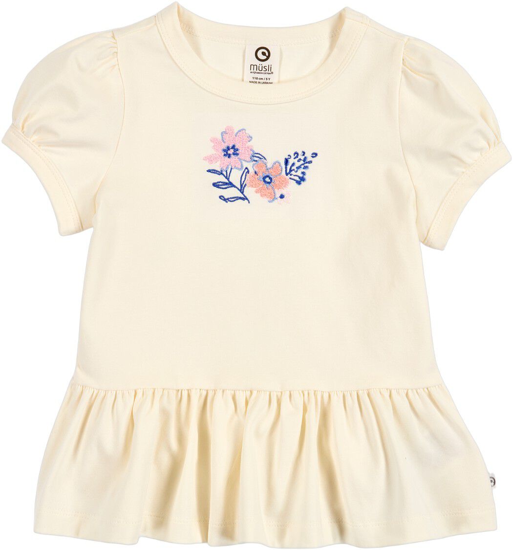 Primrose peplum puff s/s T