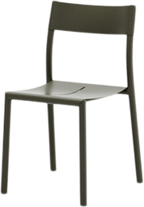 May Chair, Outdoor, Steel, Dark Green