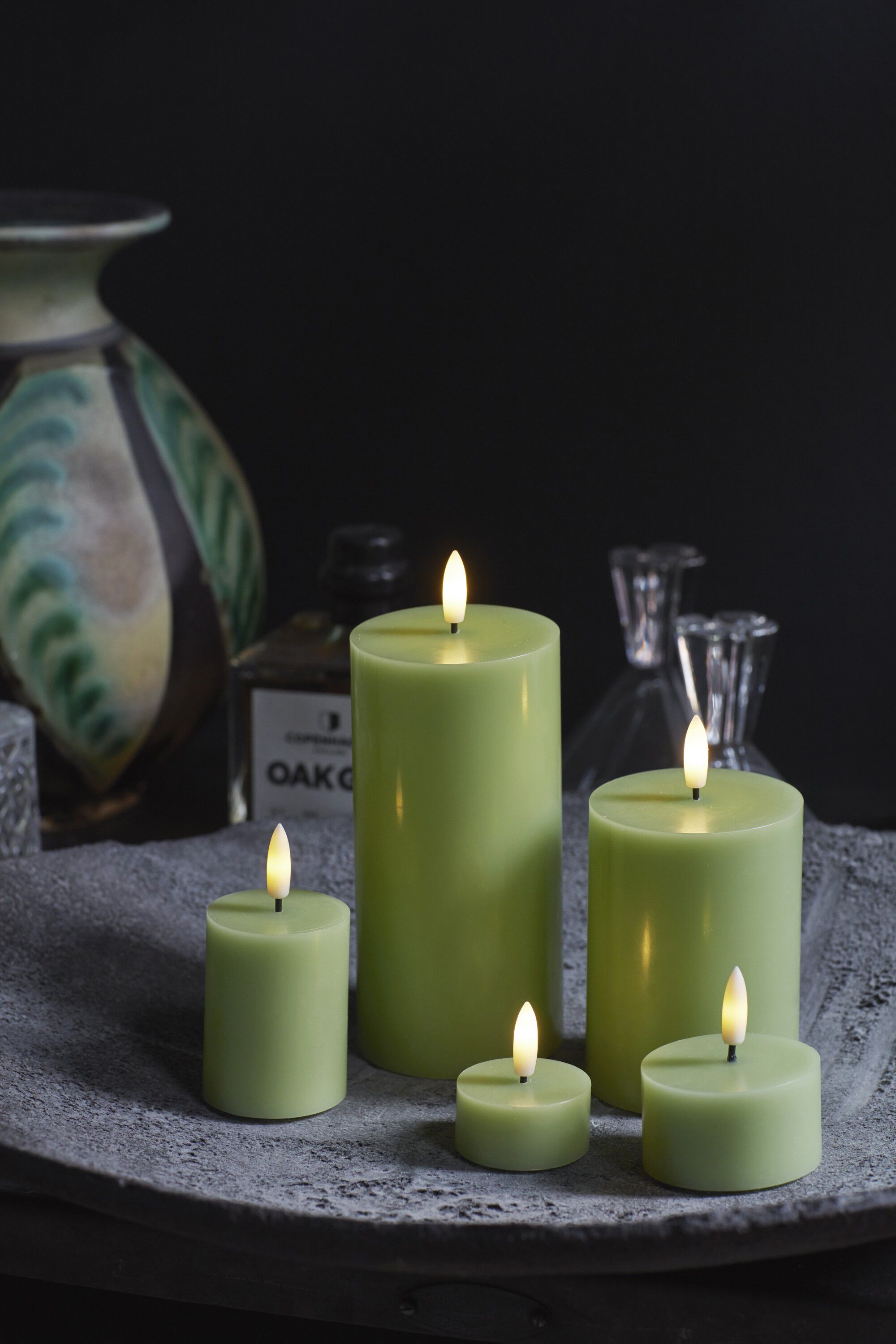 Sille Krone 2 Stk. s&aelig;t, &Oslash;2x25cm