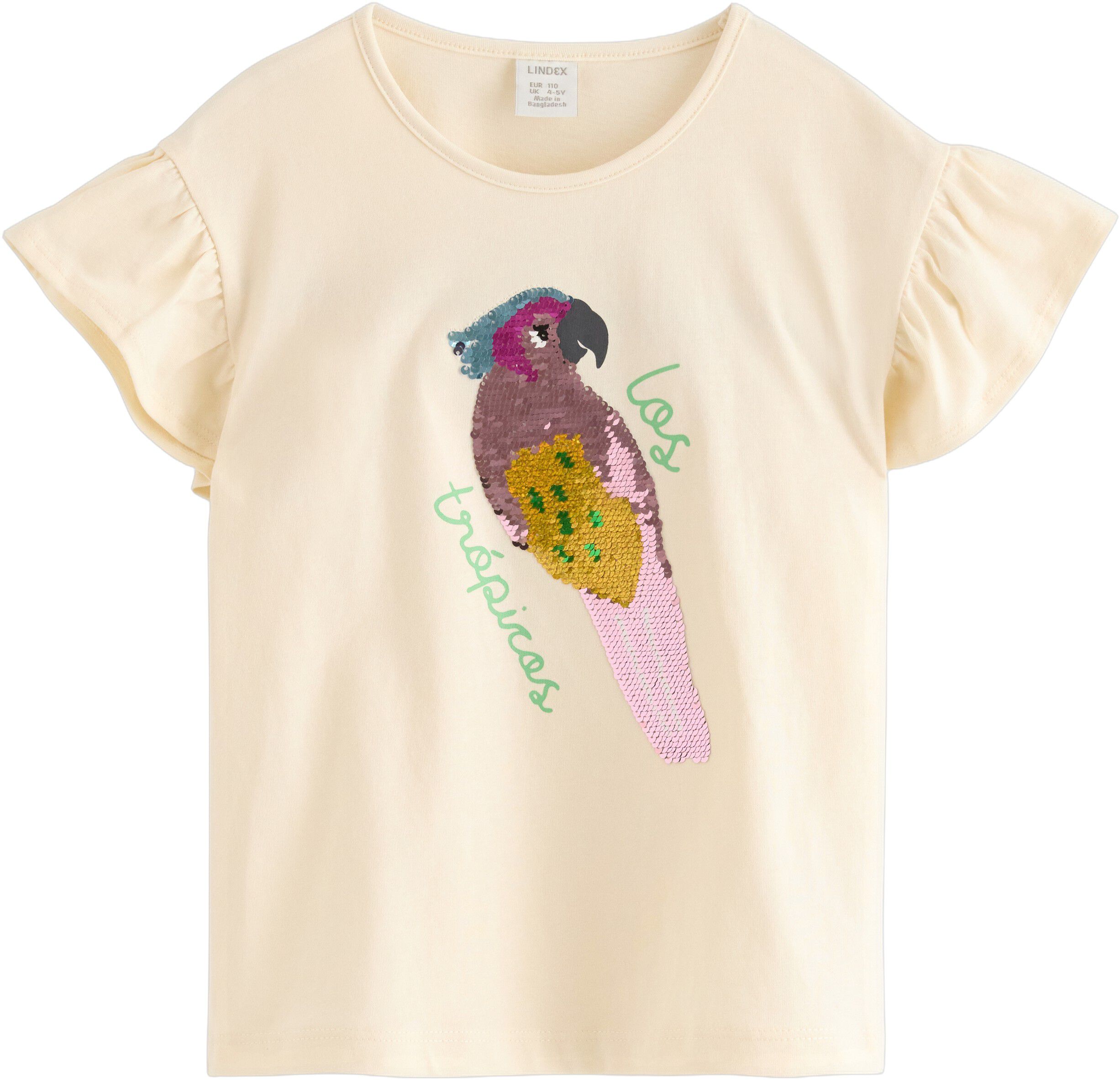 Top in soft cotton jersey with shor