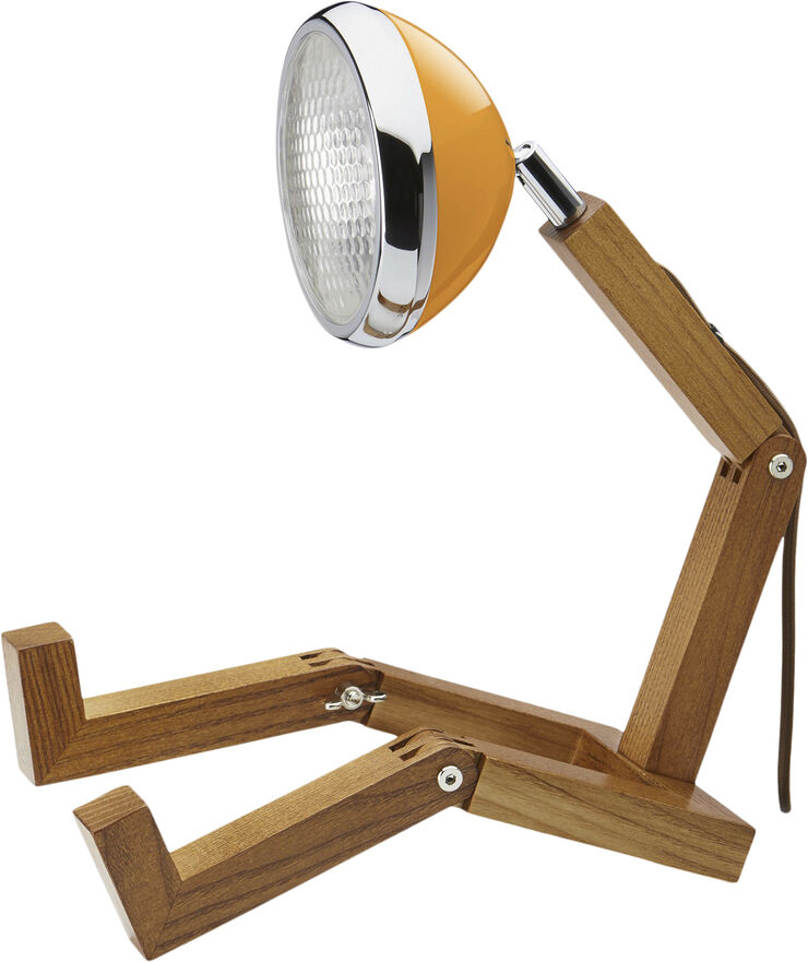 MR. WATTSON Original Table Lamp, 12V, G4 LED, Ash - McLaren Orange