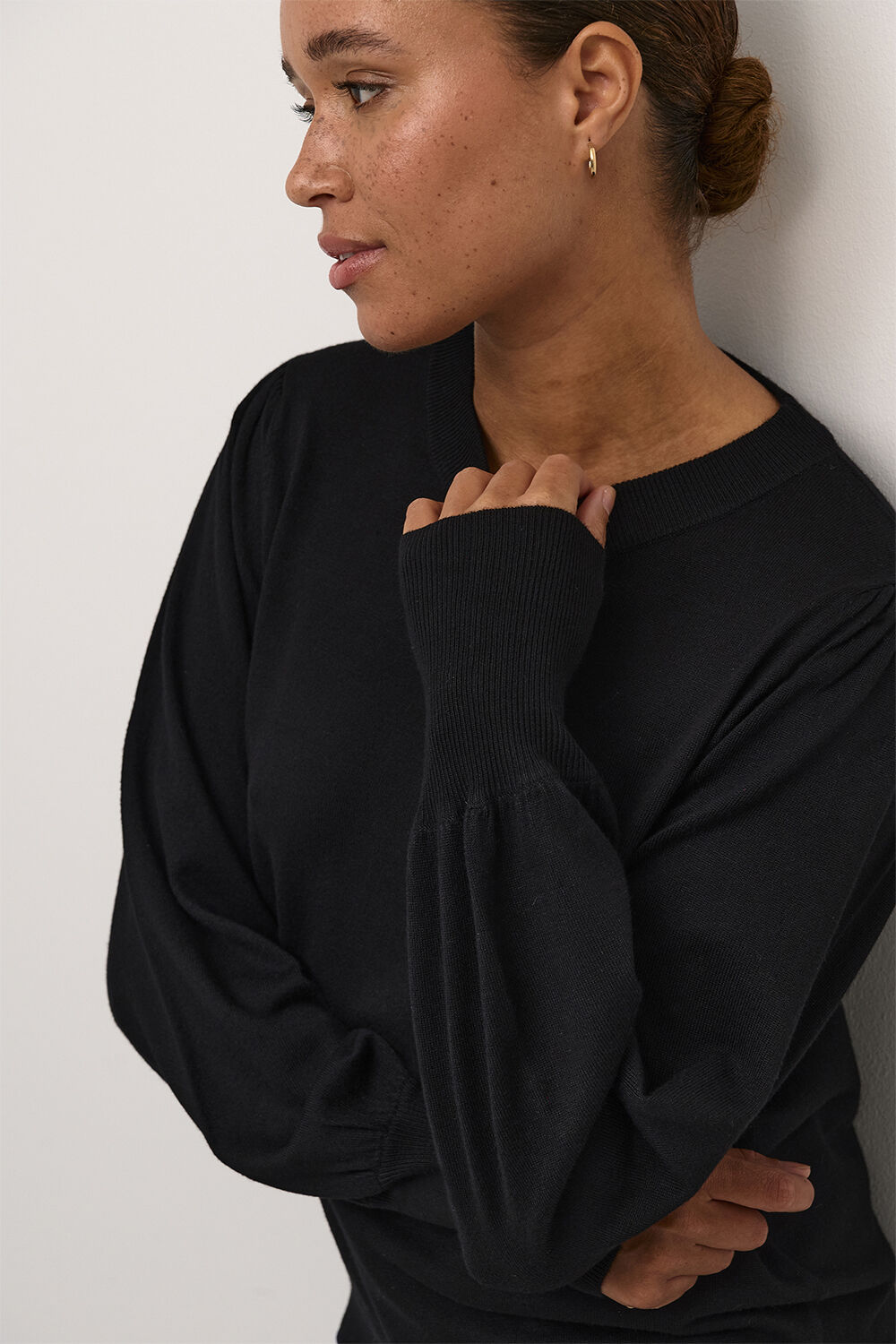 KAlizza Round Neck Knit Pullover