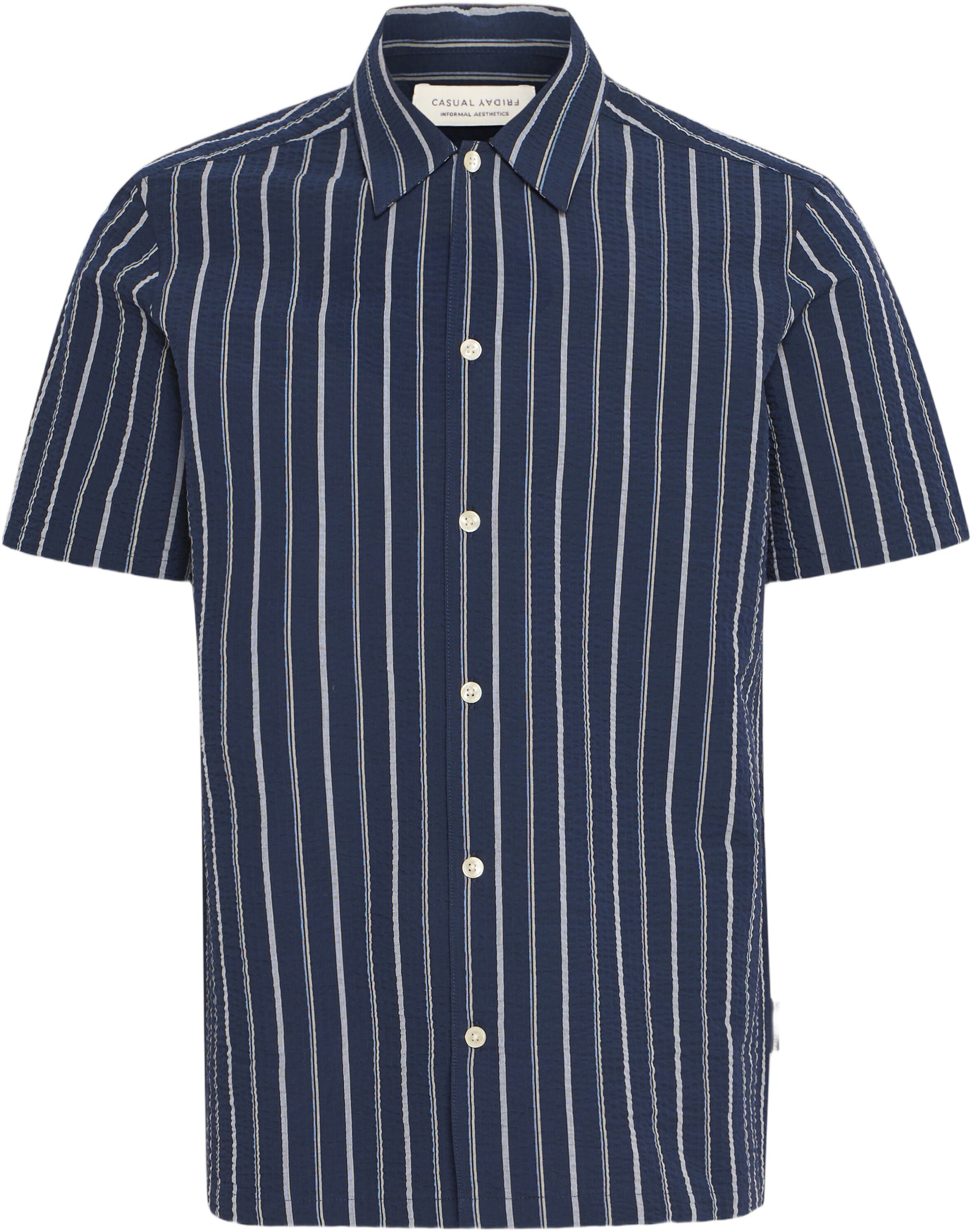 CFKAI 0204 SS striped seersucker sh