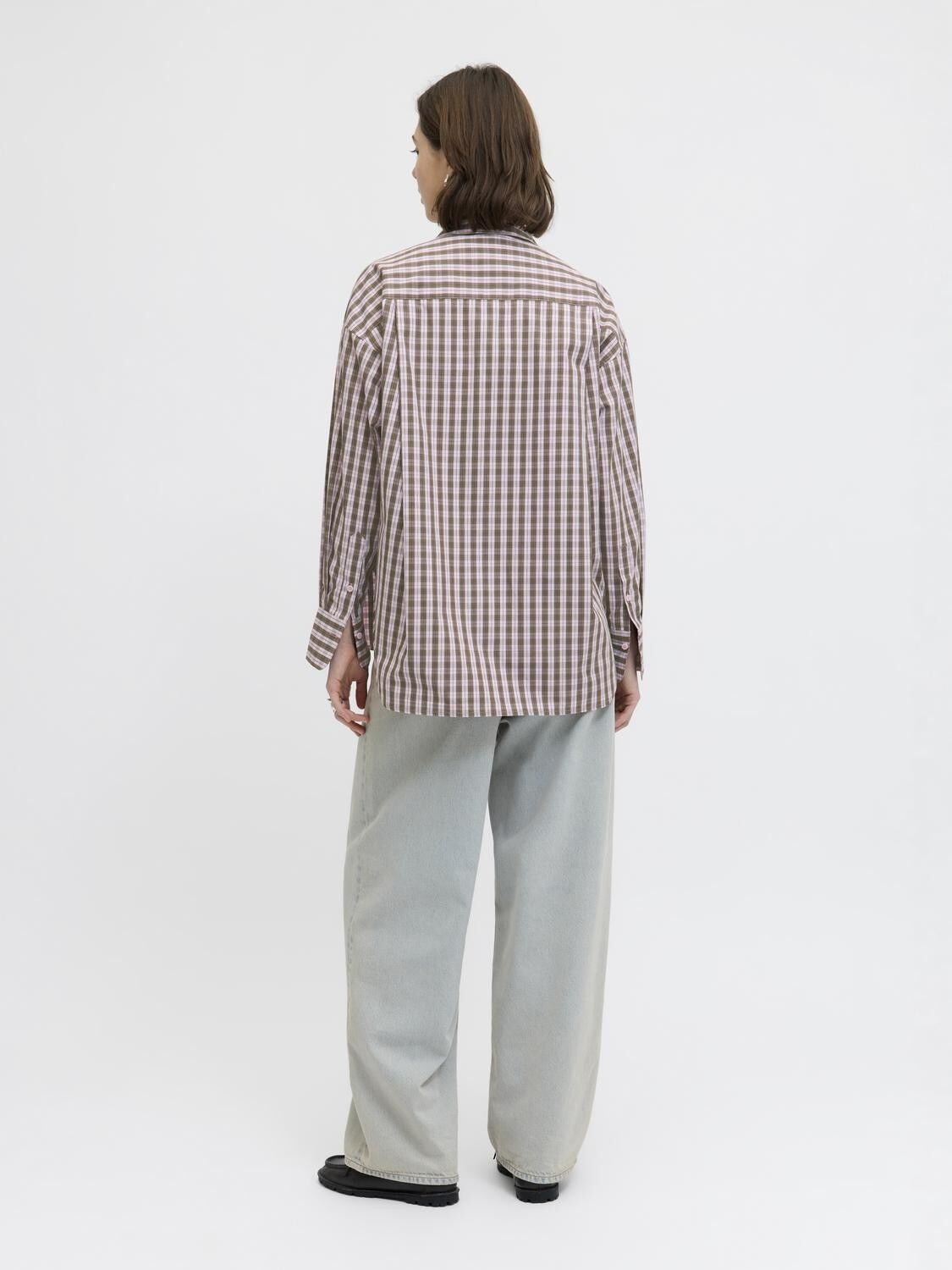 Jxjamie Ls Relaxed Poplin Shirt Wvn Noos