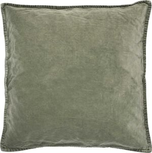 Pudebetræk velour oliven