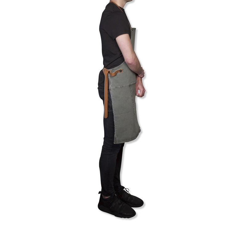 Forklæde BBQ Style Apron Grey Green