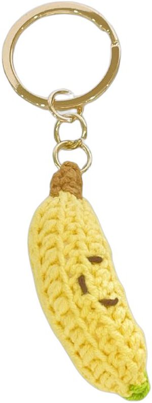 keyhanger gul h&aelig;klet banan