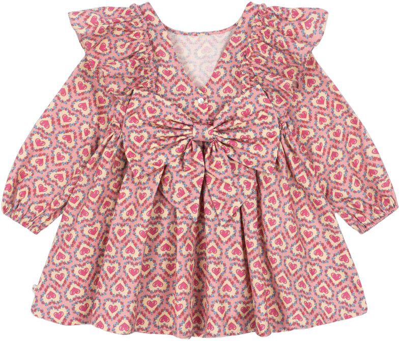 Evia Ls Bow Dress Gots