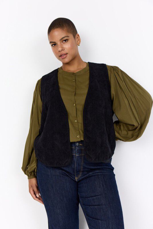 Curvy WA-NADIN 1 Vest Sort