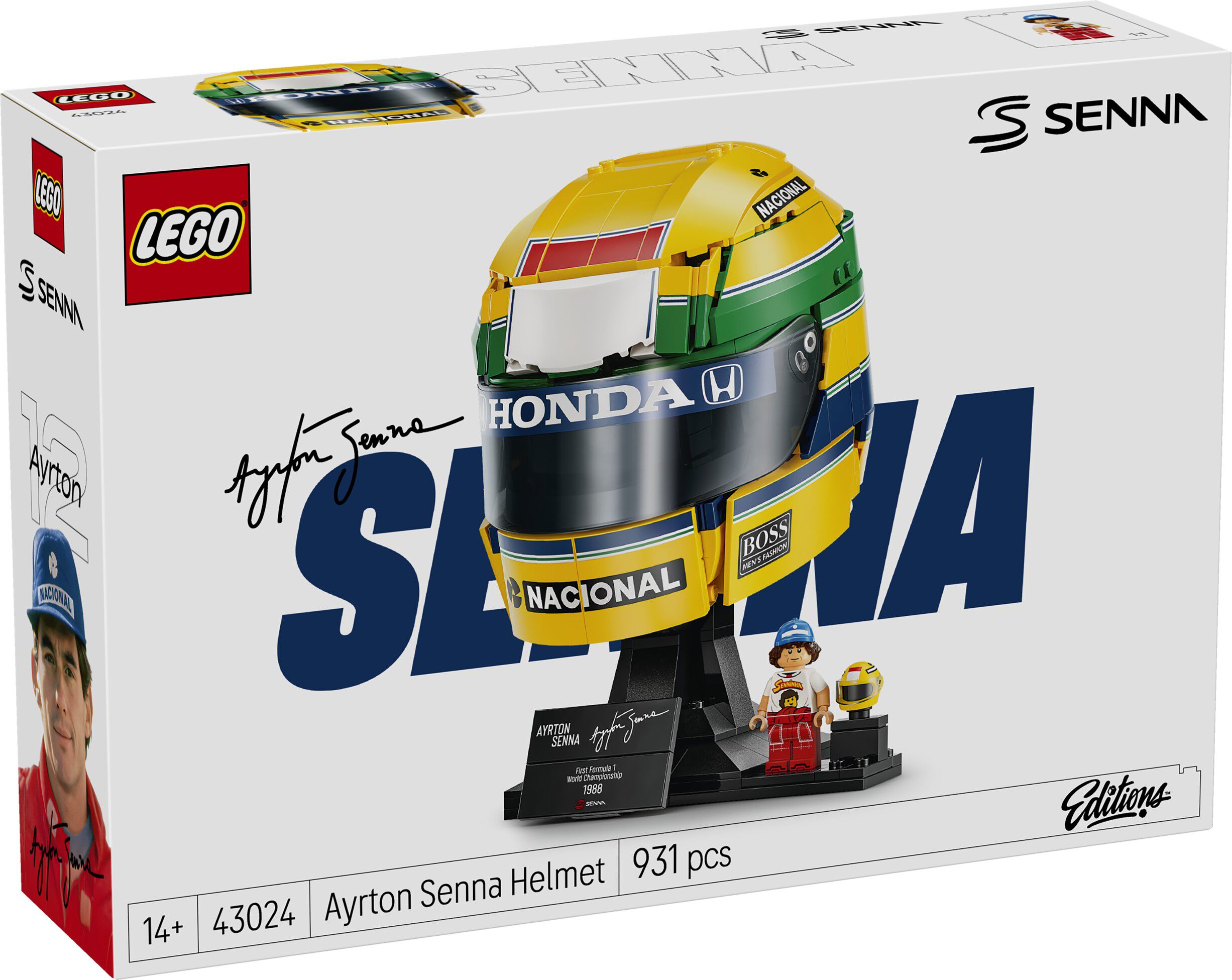 Ayrton Senna-hjelm 43024