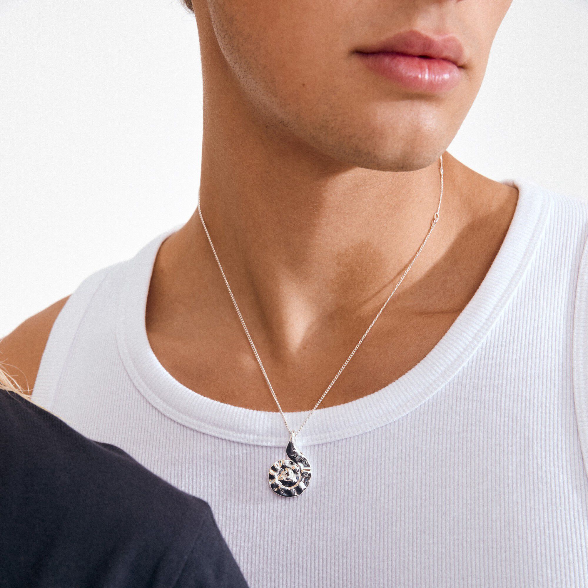 HAZE necklace silver-plated