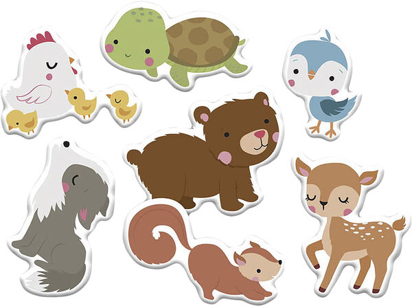 Auzou - Magnetisk legesæt - Dyreunger