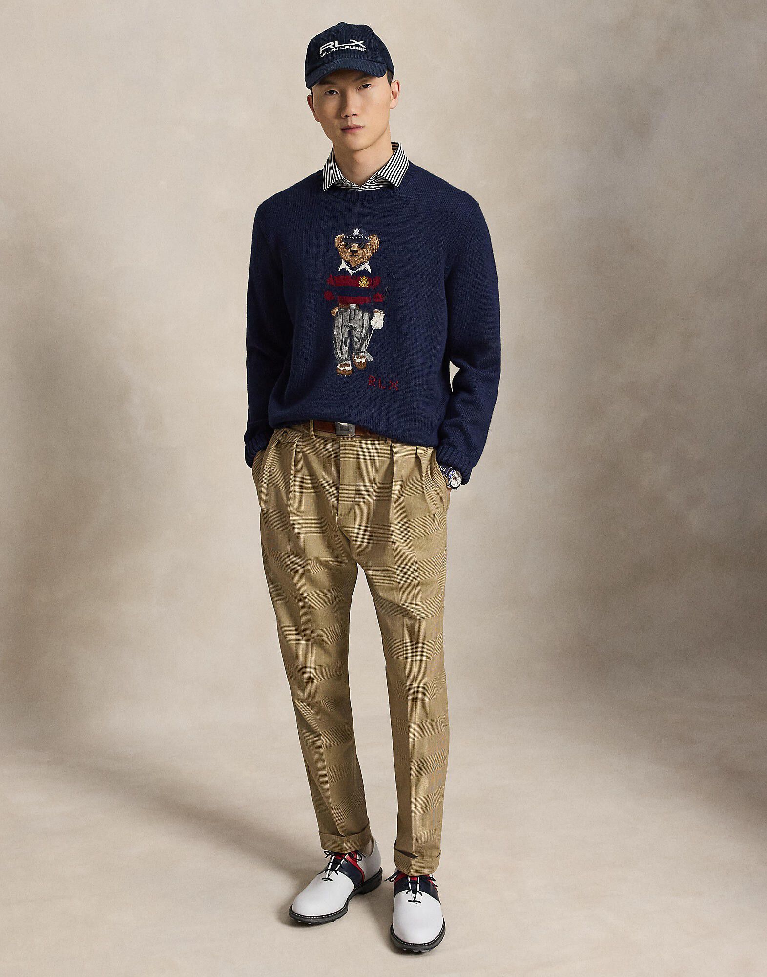 Performance Stretch Wool-Blend Trouser