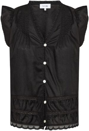 LR-ROSY 2 Bluse Sort