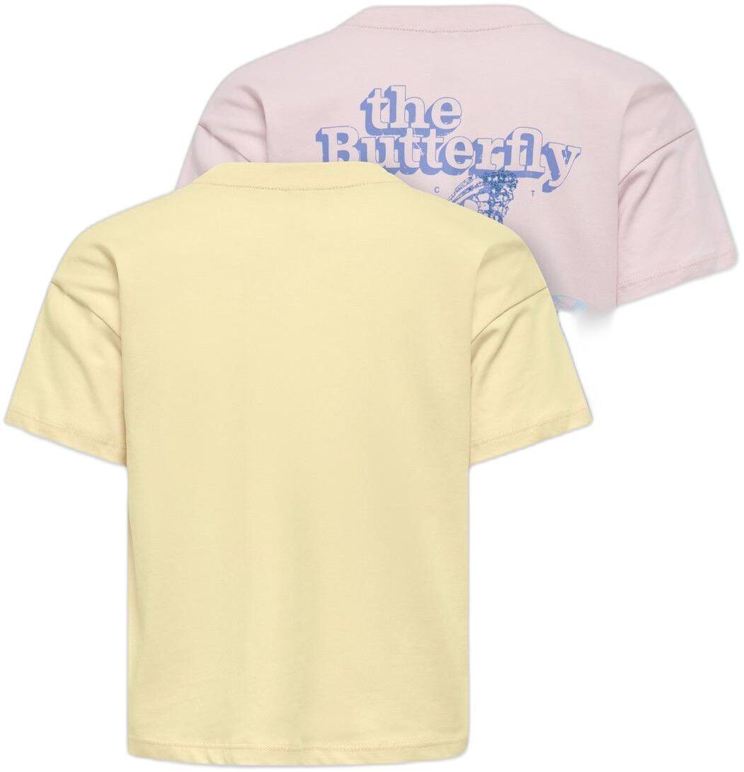 Kmgpapilon Ss Loose Tee 2-Pack Jrs